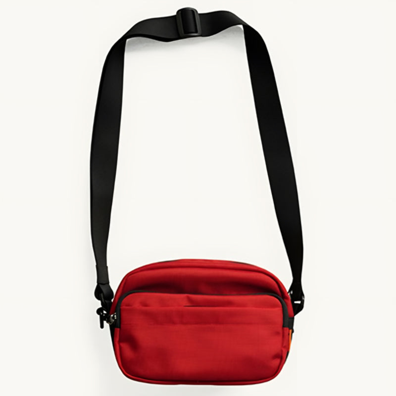 CROSSBODYBAG|レッドファッション ナイロン製